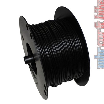 25m Hella Fahrzeugleitung KFZ-Kabel 1,5mm² schwarz FLY 1,50qmm Kupfer 1-adrig