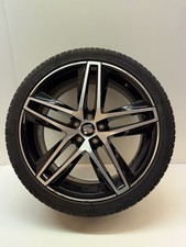 6F Seat Ibiza FR Single Diamond Cut Alloy Wheel 18” OEM 6F0 601 025 E (Fast P&P)