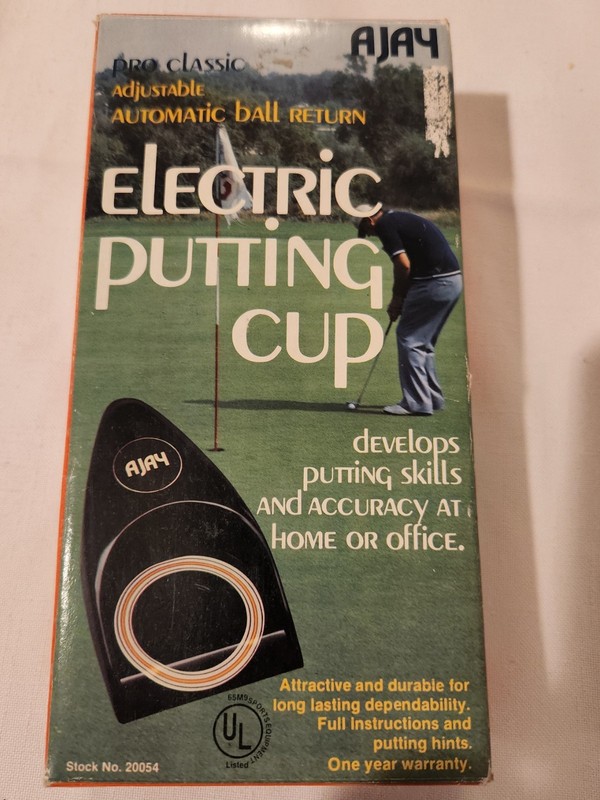 Vintage Ajay Electric Putting Cup