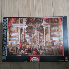 New, Educa, Gallery With Views Of Modern Rome, 5000 Piece Puzzle, 