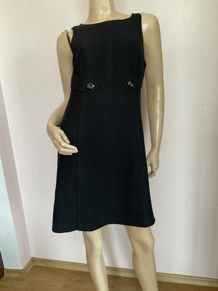 Women Hallhuber Dress Black Polyester 36 / S / 44