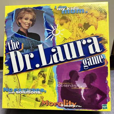 Vintage Hasbro The Dr. Laura Game 1999  Preach teach or nag