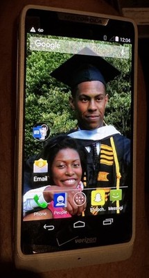 Motorola Droid 8 GB White (Verizon) XT907 Fast Shipping Excellent Used