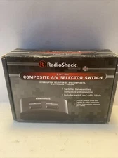 Radio Shack Composite A/V - Selector Switch - 2 In & 1 Out In Box