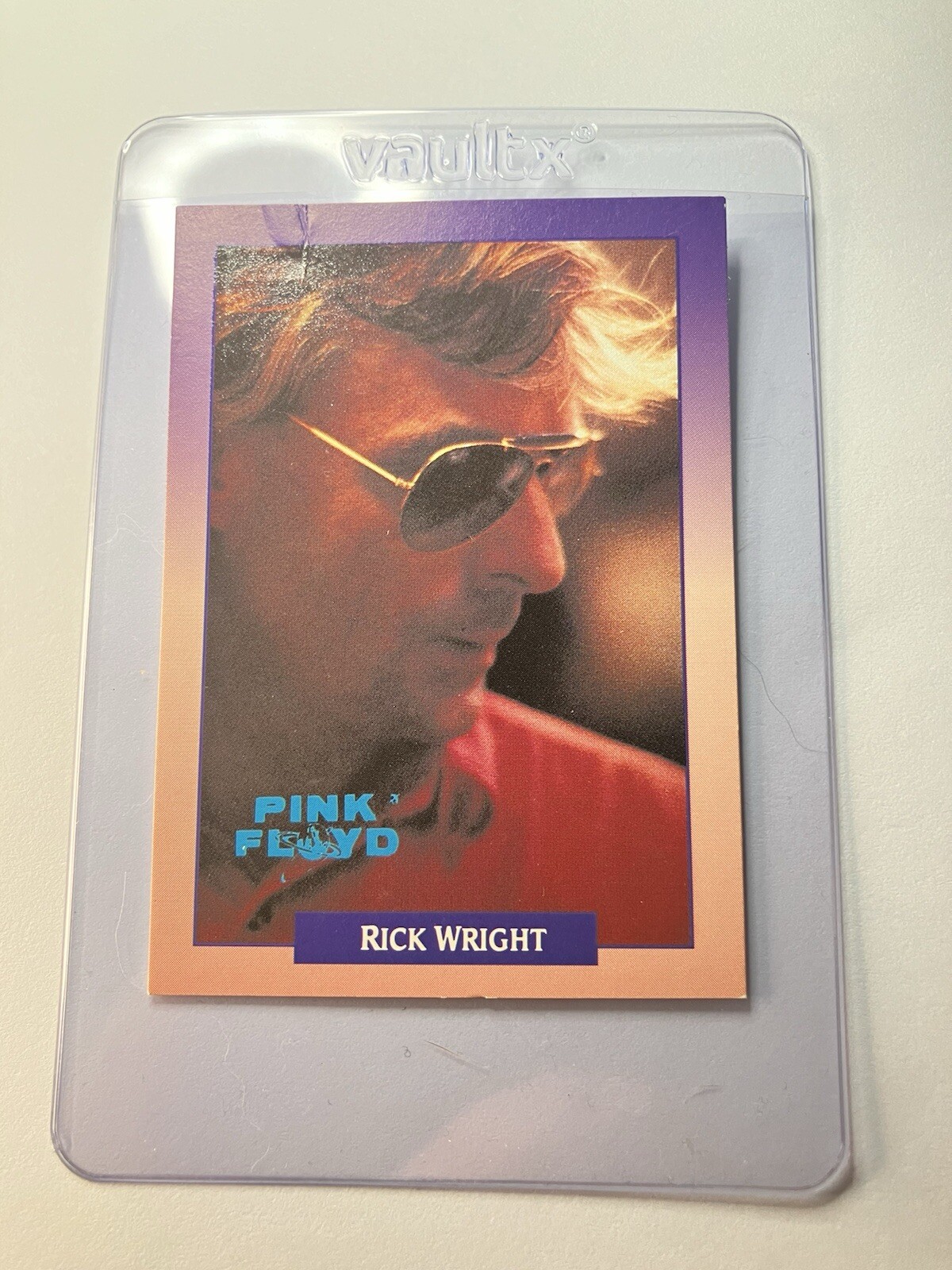 Rare Pink Floyd Rick Wright Trading Card 1991 Band #tp1