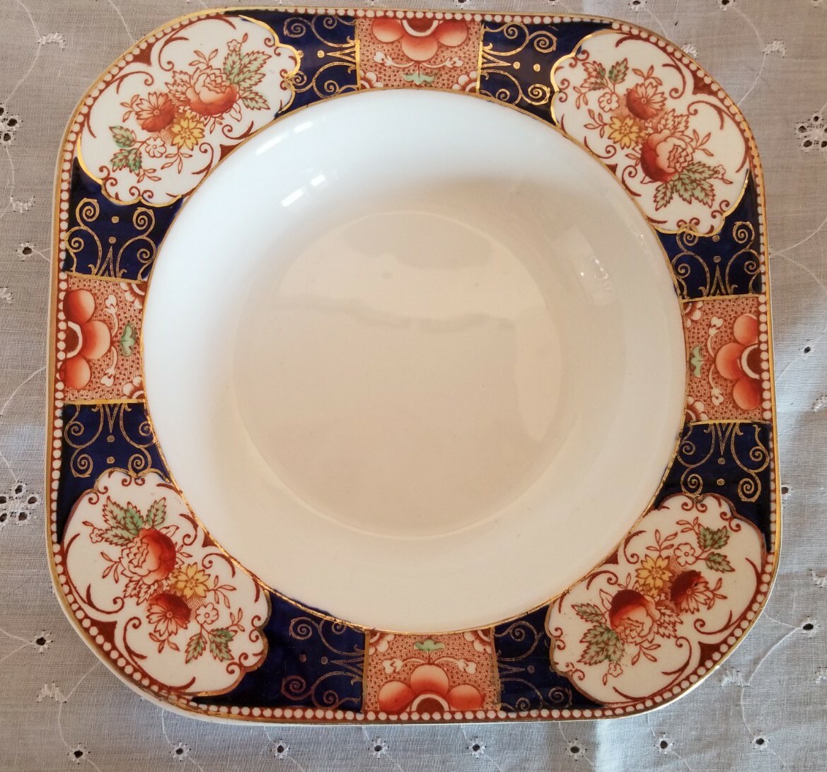 Square Bowl Royal Castle Woods And Sons No. 1933 | eBay