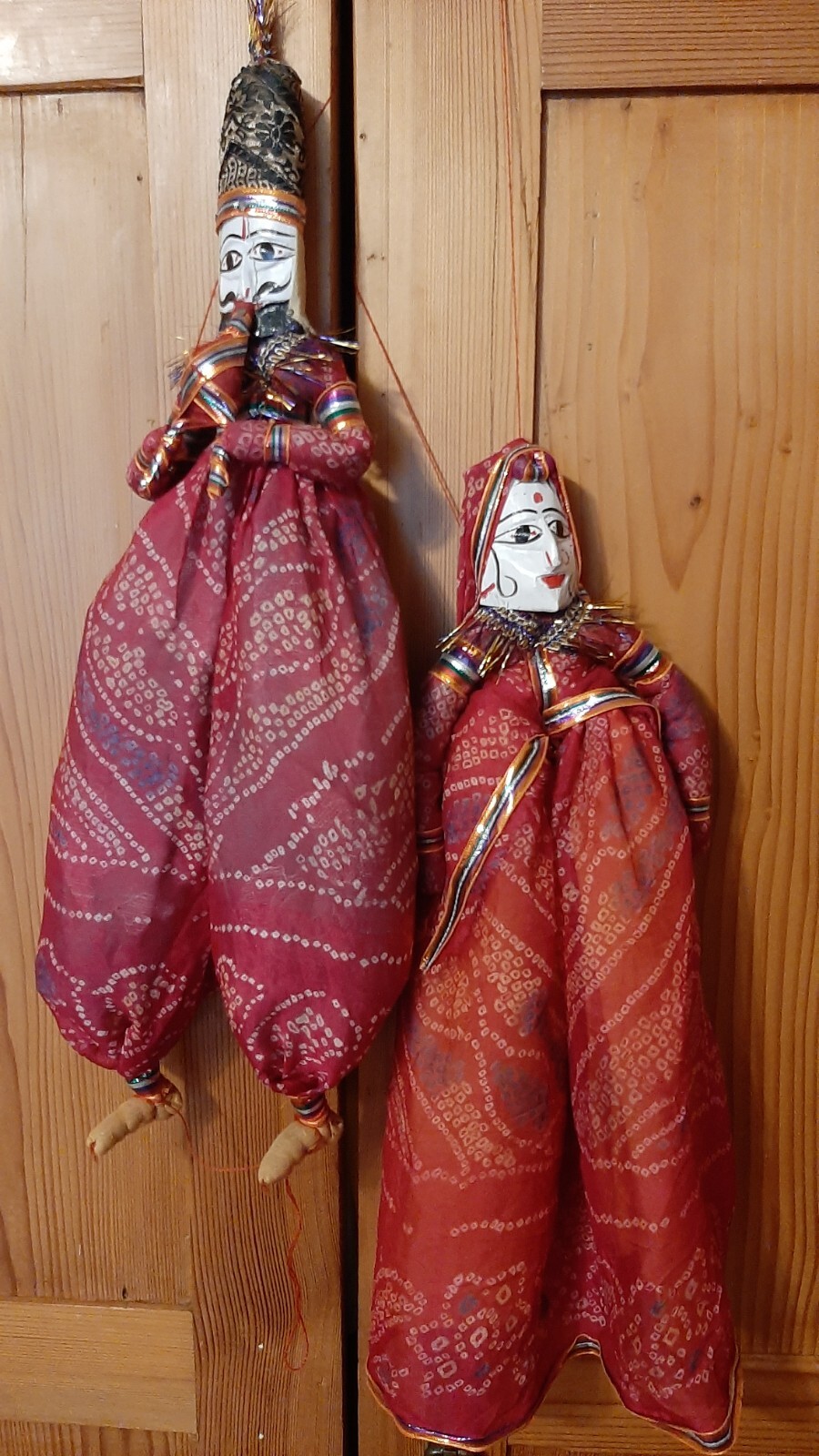 Wunderschön Traditionelle handgefertigte indische Marionette Rajasthan ER