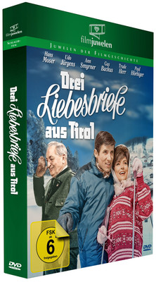 Drei Liebesbriefe aus Tirol - mit Hans Moser und Udo Jürgens - Filmjuwelen DVD