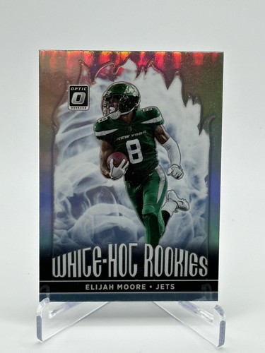 Elijah Moore 6 Rookie Card Lot White Hot Rookies Rated Acetate Inserts - 第 1/8 張圖片
