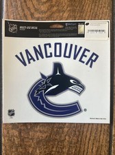 Vancouver Canucks 5x6 MULTI-USE DECAL  Perfect FOR CAR WINDOWS NHL LICENSED
