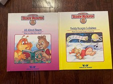 Teddy Ruxpin - Teddy Ruxpin Lullabies  All About Bears Book  No Tape Lot of 2