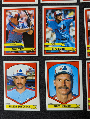 Montreal Expos - Baseball Sticker - Panini 1989 - Lot of 9 - Picture 4 of 6