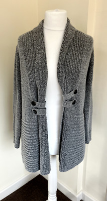 AB Studio Strickjacke - Größe M - grau