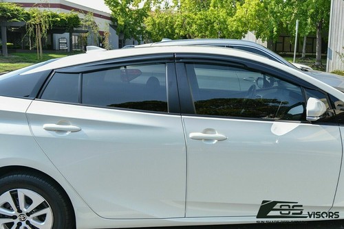 EOS para 16-Up Toyota Prius JDM MUGEN Estilo Ventanas Ventanas Viseras Protectores contra la Lluvia - Imagen 3 de 7