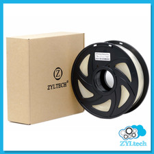 Clear/Natural PLA 3D printer filament 1.75 mm 1 kg 2.2 lbs