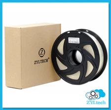 Clear/Natural PLA 3D printer filament 1.75 mm 1 kg 2.2 lbs