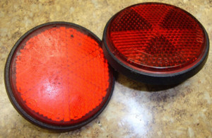 2013 Kawasaki Ninja EX650 EX 650 E 14 13 2013 650E Reflectors Rear Back Red 13
