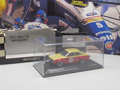 自動車 MINICHAMPS Ford Escort I TC 1968 1/18 MINICHAMPS Ford ESCORT Mk1 TC 1968 Alan Mann Racing Rn36