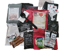 Huge Swedish Military High Calorie 24 Hour Ration - 4600Kcal MRE - Camping Hike