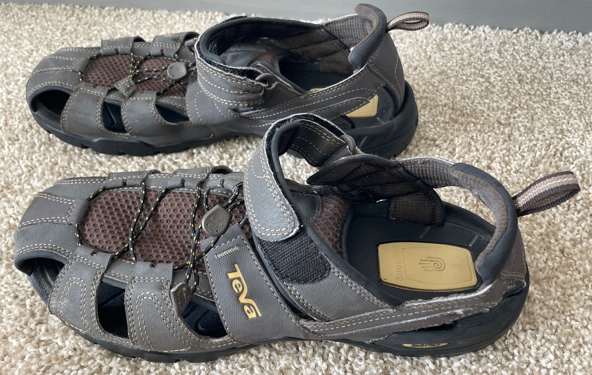 Teva Closed Toe Hiking Sandals 1001116 Gray Mens US 13 | eBay display picture 2