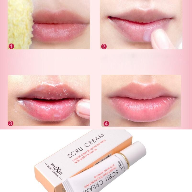 Crema Scru para Hidratación y Exfoliación Labial-Wow labios