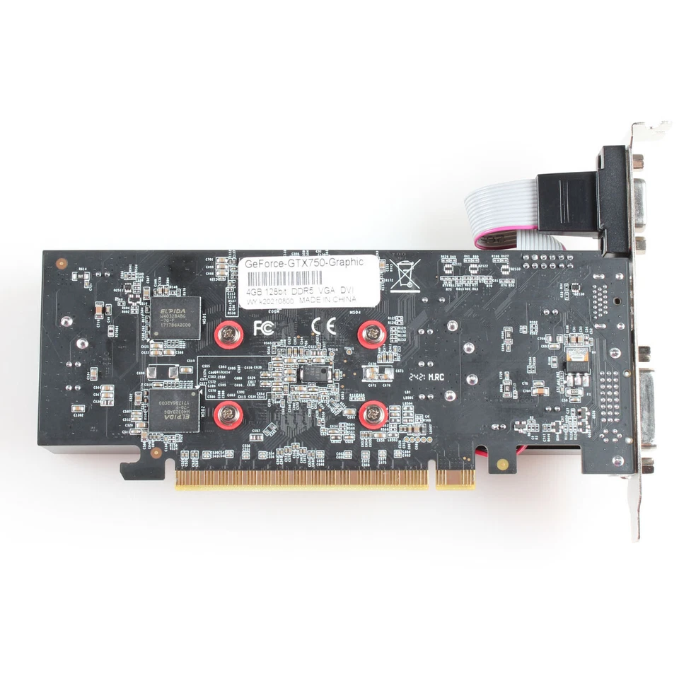 Nuevas tarjetas gráficas GeForce GTX750 4GB 128Bit GDDR5 DVI VGA HDMI PCIE Foto 4 de 4
