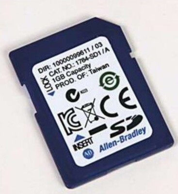 1784-sd1 1GB Secure Digital Card Allen Bradley ControlLogix CompactLogix