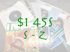 $1 45s - Mixed Genres &Years G - EX - Flat $5.00  Shipped - S-Z