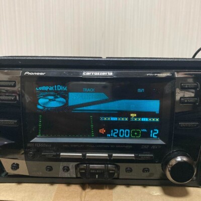 Pioneer CARROZZERIA Fh-p888md 2din Cd/md Deck Confirmed It Works