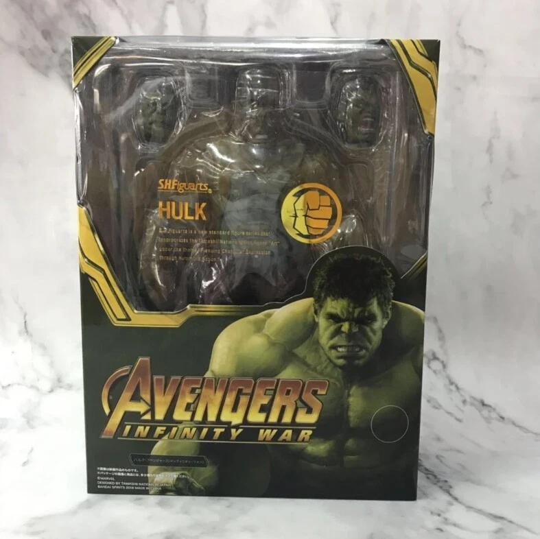 SHF Avengers Infinity War Hulk Hero Figuras de Acción Accesorios Juguetes en Caja Regalo Foto 3 de 4