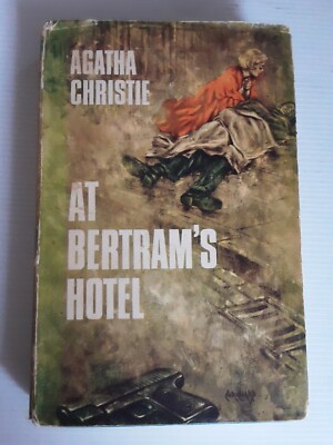 Agatha Christie At Bertram's Hotel  Vintage 1963 Crime Mystery Hardcover