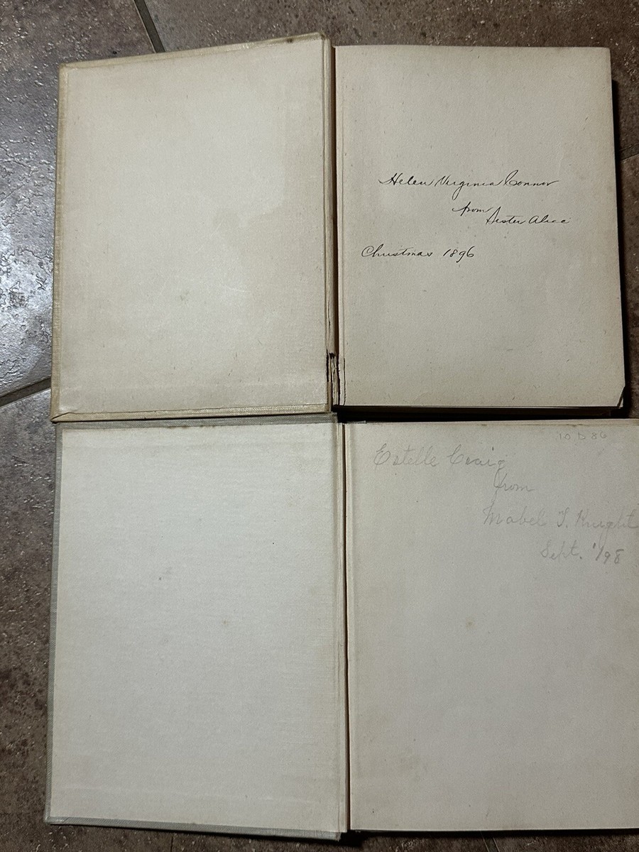 Antique 1895 & 1897 Henry Altemus Alice's Adventures In Wonderland