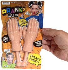 Funny TINY HANDS Mini Little Prank Joke Costume Toy Gag Gift Trick Up Sleeves 2
