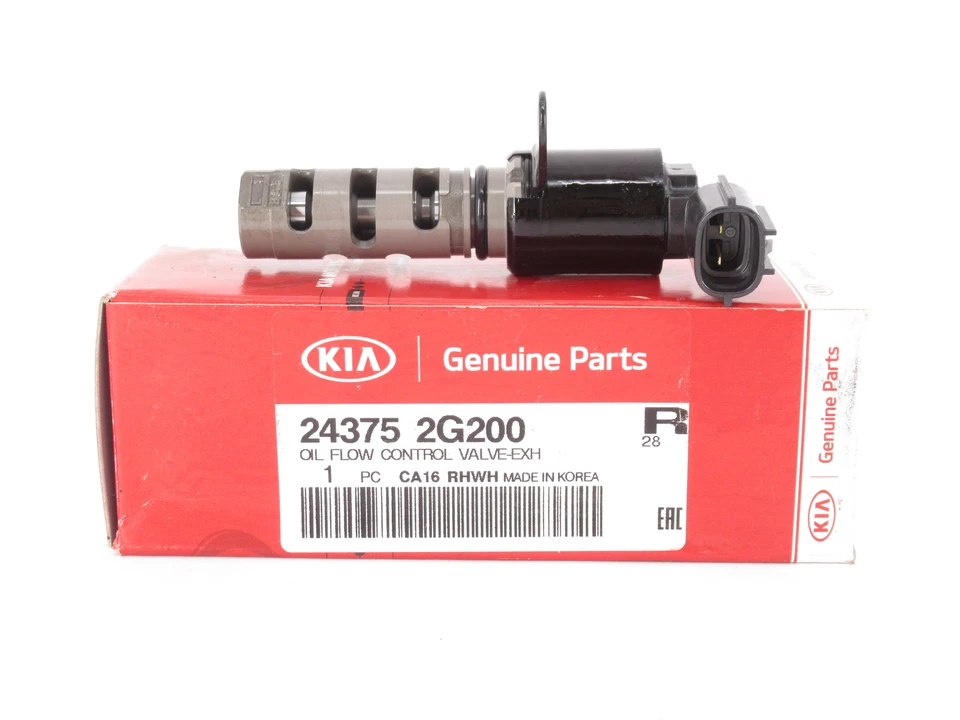 Genuíno OEM Kia 24375 2G200 Conjunto de Válvula Eixo de Cames Variável Temporização Solenóide - Imagem 2 de 4
