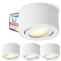 CELI-1WM Led Aufbauspot Weiß 6W Dimmbar Warm Neutral Kalt Spot
