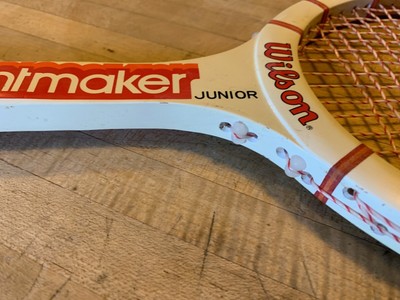Raquette Wilson Junior Champ Vintage – Poignée 4 1/4 – USA (état Correct)