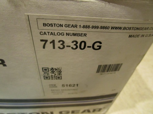Boston Gear 713-30-G Angle Gear Reducer 30:1 Ratio - Afbeelding 2 van 4
