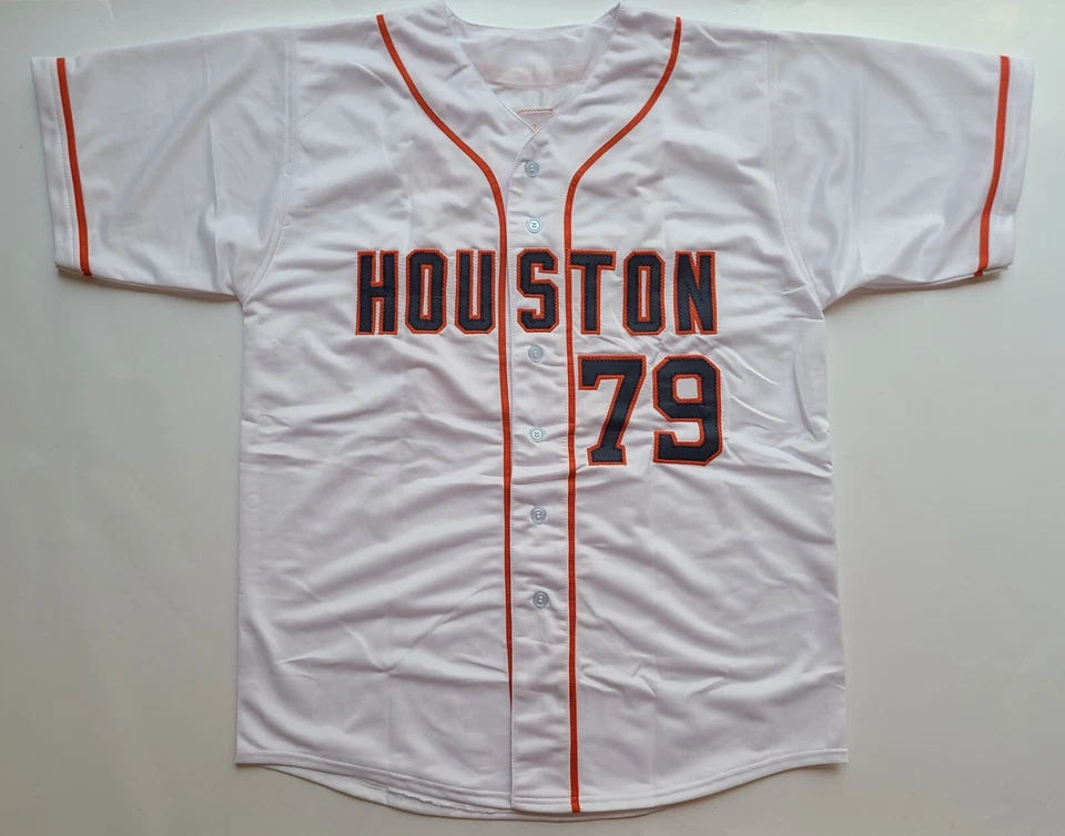 Camiseta deportiva firmada por José Abreu Auto XL BAS Beckett holograma Houston Astros Foto 3 de 4