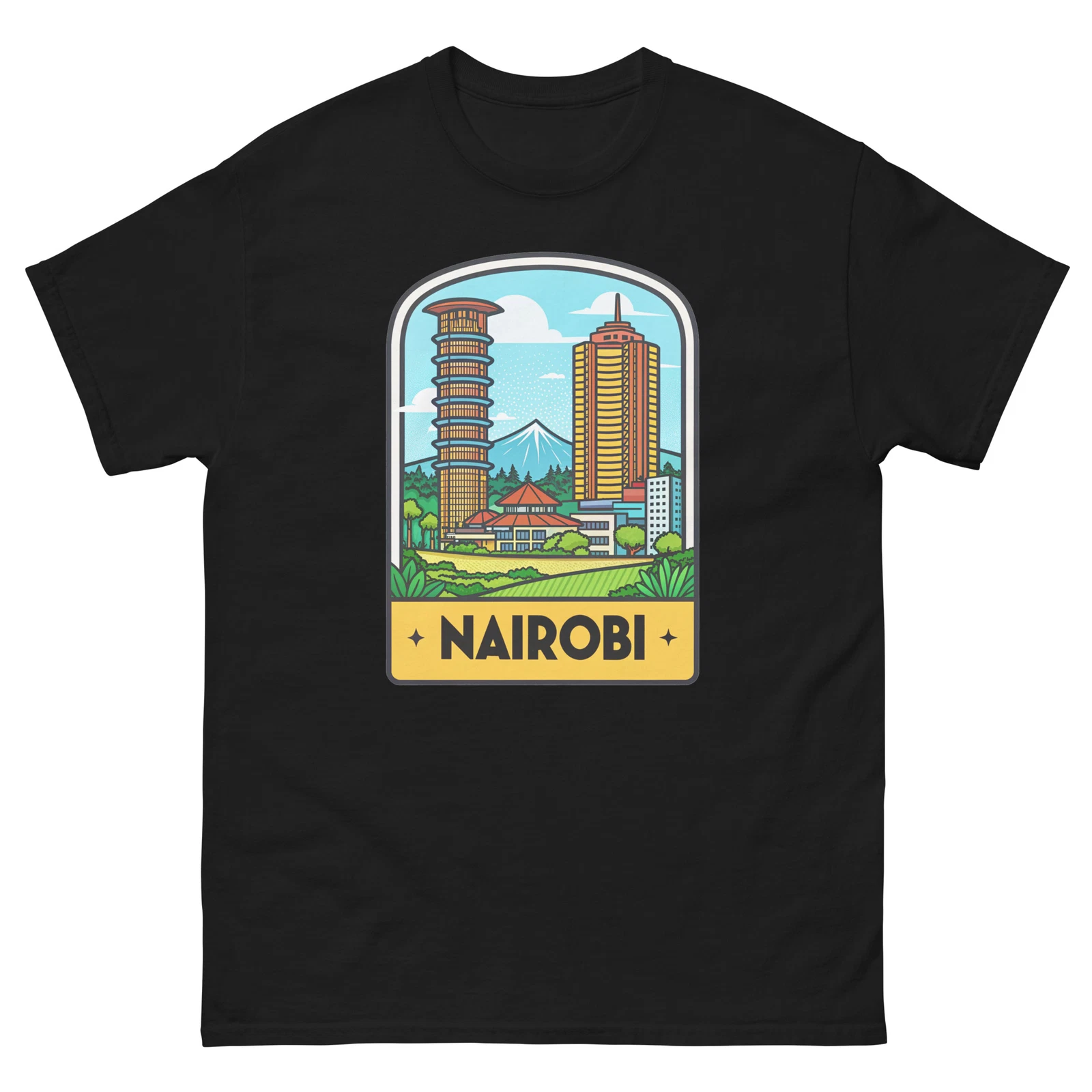 Nairobi World Travel Urban Area City T-Shirt