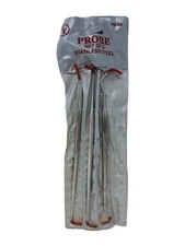 SE 4PC STAINLESS STEEL PROBE PICK WAX CLAY SCULPTING SET