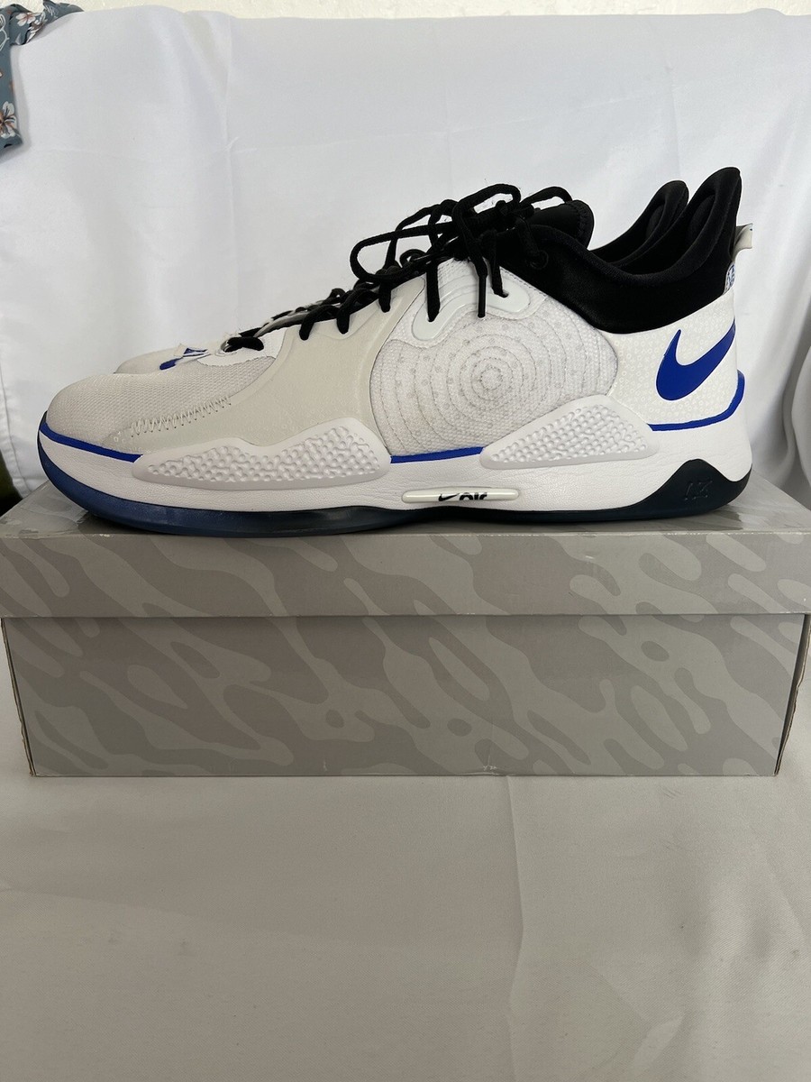 Nike PG 5 PS Playstation Mens Size 18 White Paul George