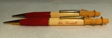 Vintage Mr Peanut Mechanical Pencil Planters Peanuts