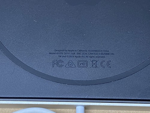 Apple A1379 External DVD USB SuperDrive - Zdjęcie 6 z 6