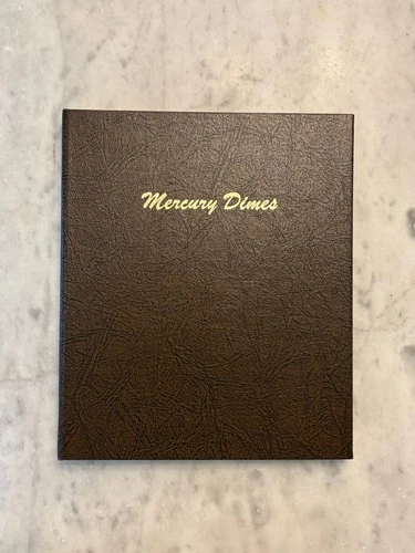 Dansco Mercury Dime Archival Album 1916-1945 - #7123