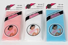 SALUX Nylon Japanese Beauty Skin Bath Wash Cloth/Towel 3 pcs Mix Peach White ...