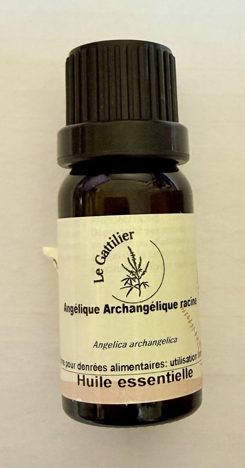 Huile essentielle de racine d'angélique archangélique précieuse 10ml extrait pur