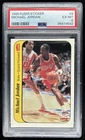 1986-87 Fleer Michael Jordan Stickers Rookie RC #8 Bulls PSA 6