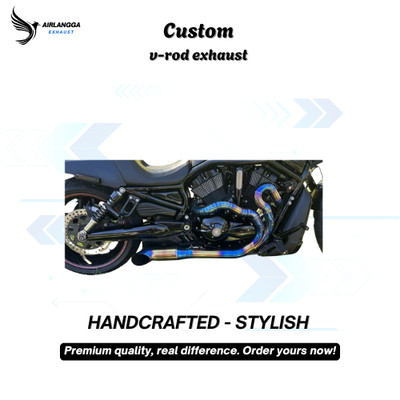 Harley V-ROD 2-into-1 Exhaust System 07-17 - Worldwide Fast Delivery