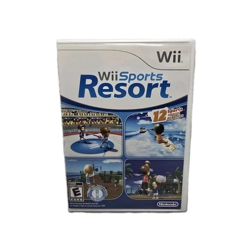 Wii Sports Resort (Nintendo Wii, 2009) Case, Manual, And Game