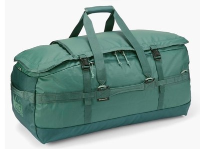 REI Big Haul 90 Carry Duffel switches to Back Pack with stowable shoulder straps